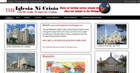 iglesia ni cristo usa directory.